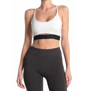 Spalding Strappy Cutout Sports Bra